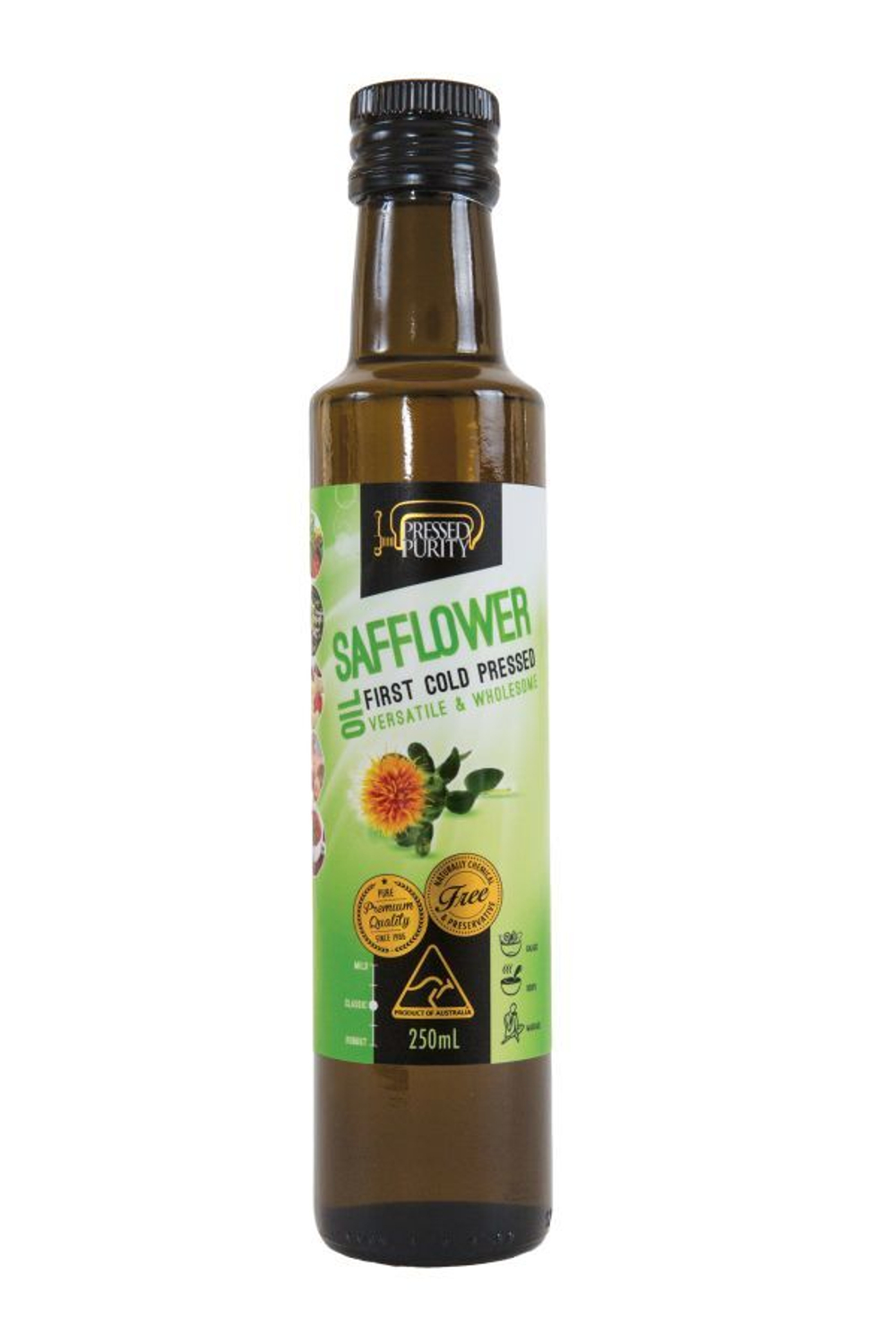 Сафлоровое масло Pressed Purity Extra Virgin 250 мл, Австралия