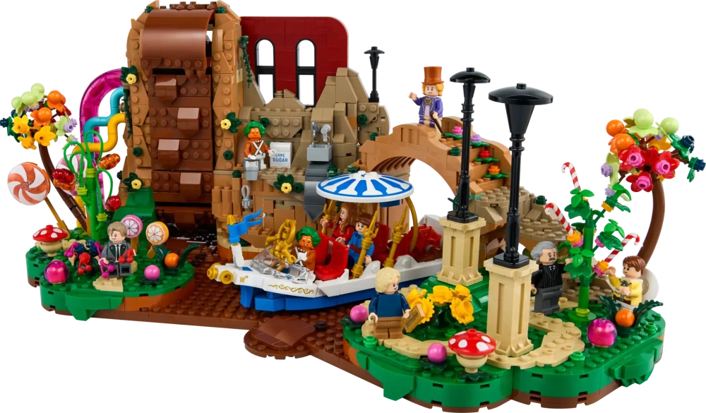Конструктор LEGO Ideas 21360 Вилли Вонка и шоколадная фабрика