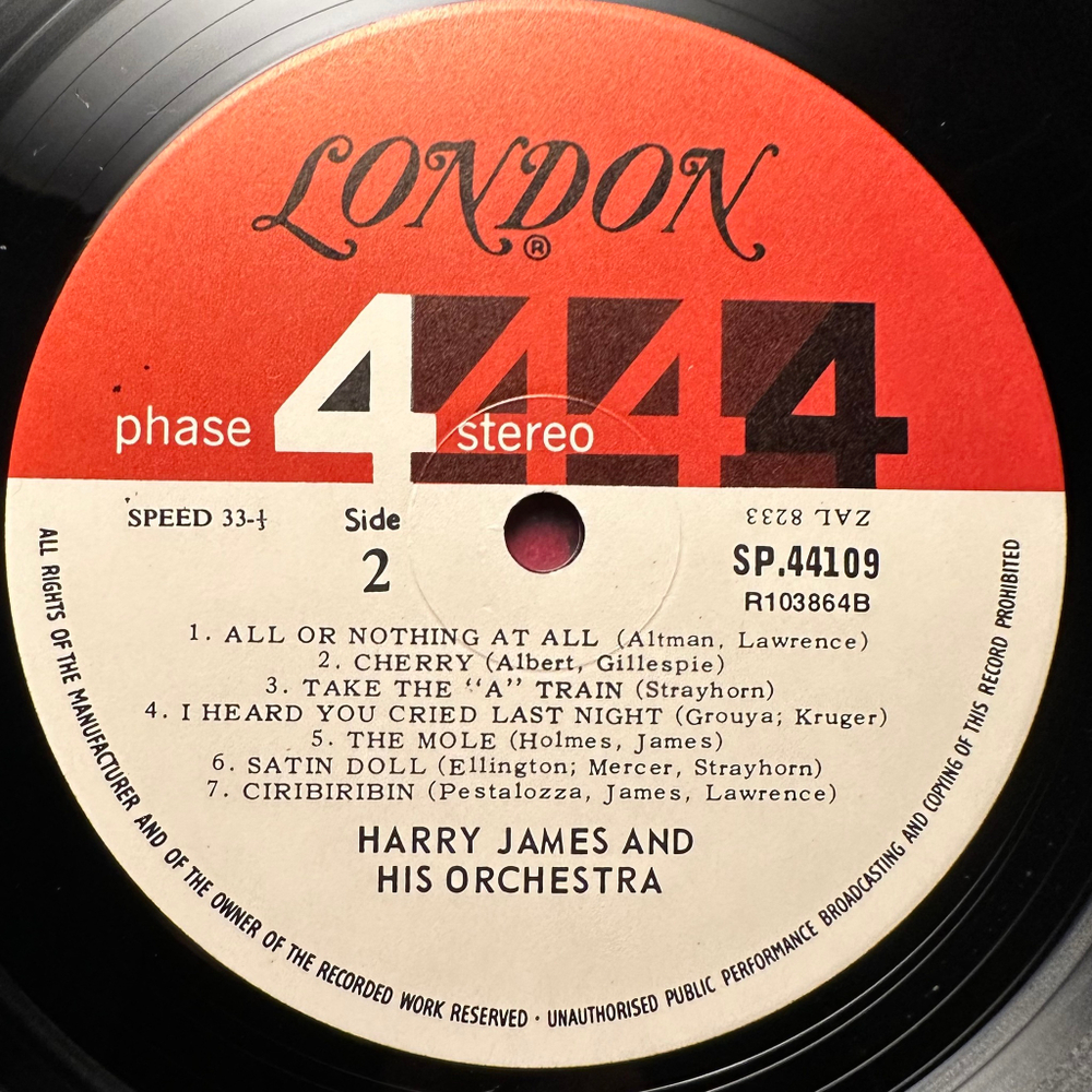 Harry James- The Golden Trumpet Of Harry James (США)