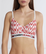 бюстгальтер Tommy Hilfiger - красный(UW0UW03863)