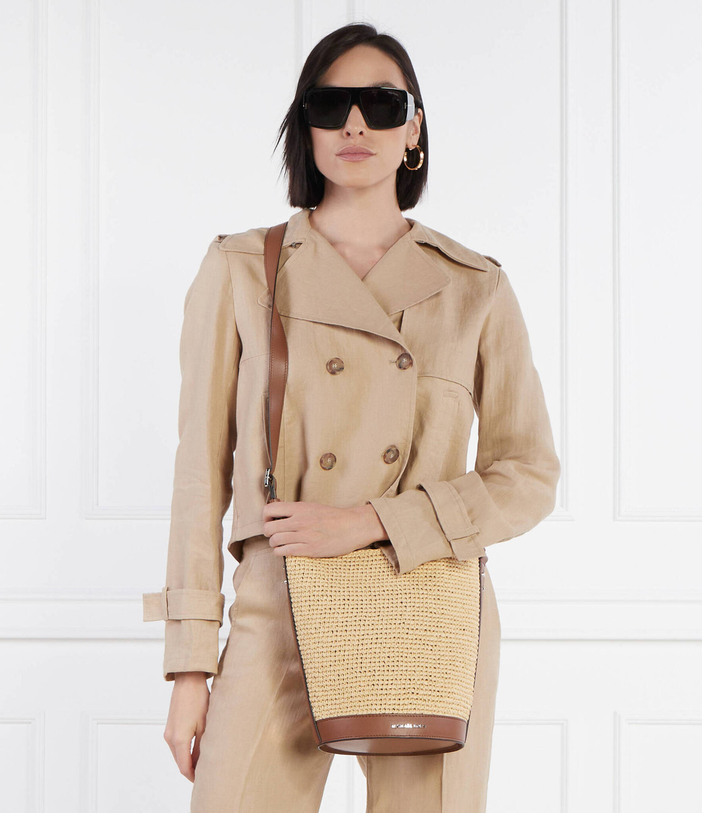 Сумка через плечо BUCKET Michael Kors - бежевый(30S4S10M8W)