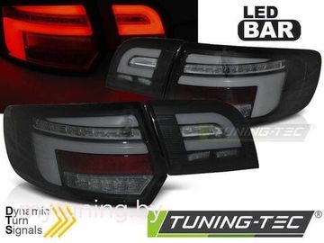 Фонари задние LED BAR BLACK SEQ для AUDI A3 8P 5D 08-12