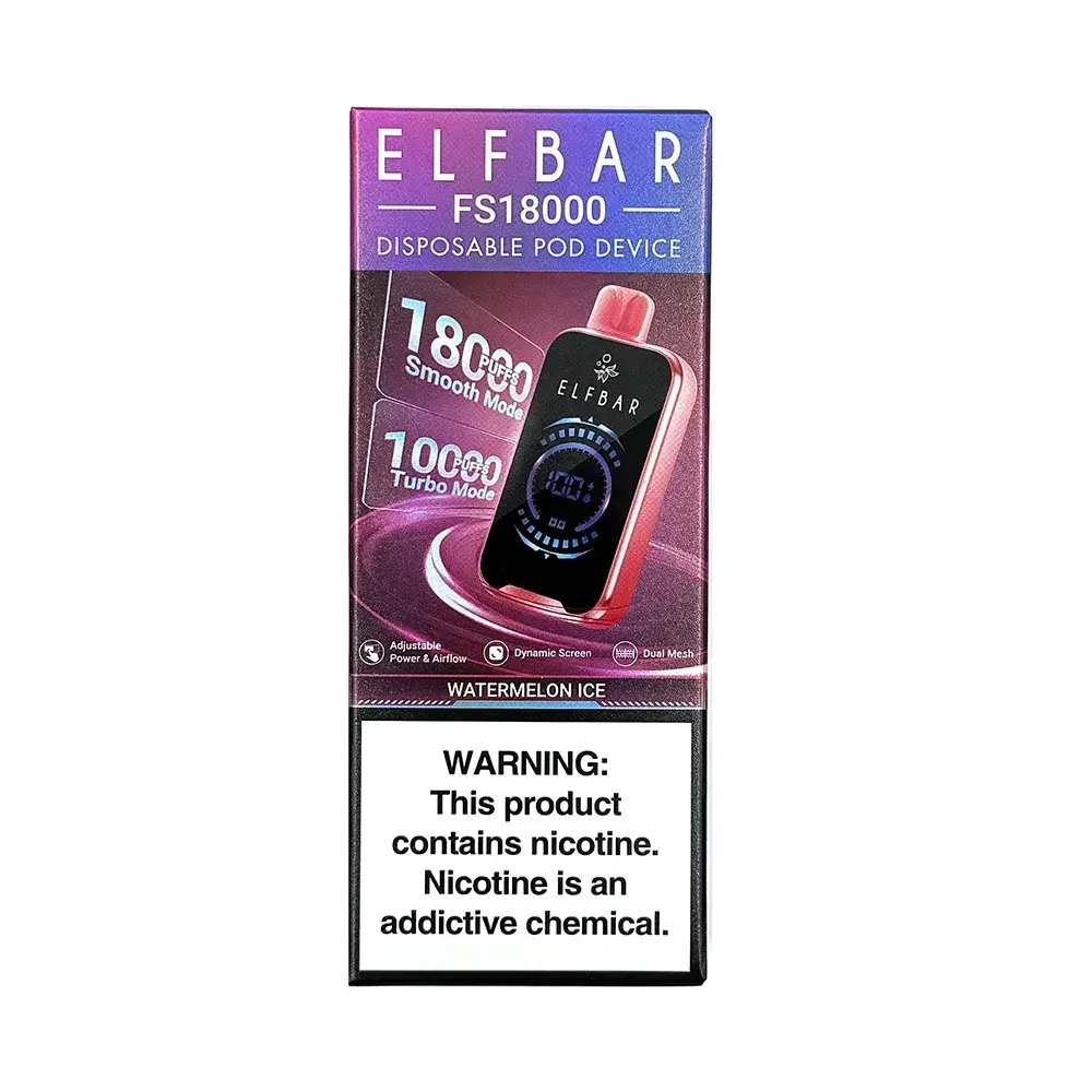 Elf Bar FS18000 - Watermelon Ice (5% nic)