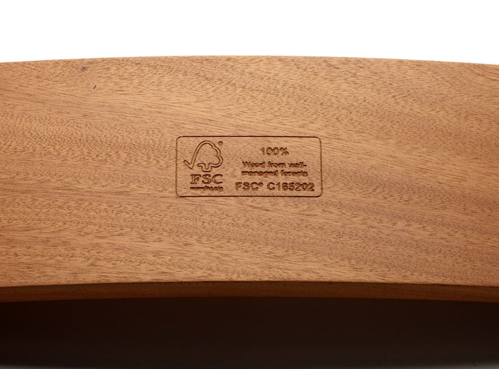 Кресло деревянное Scab Design Si-Si Wood, тортора, красное дерево