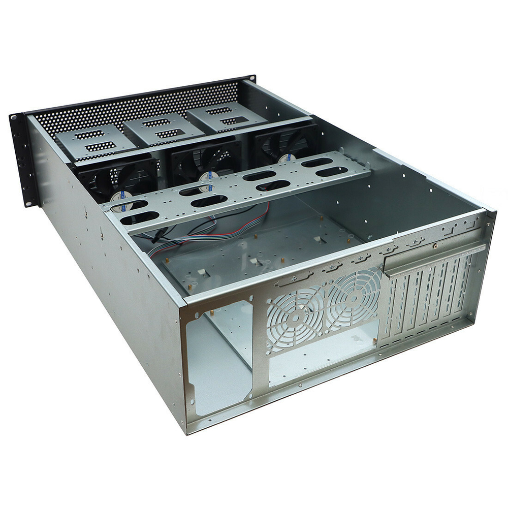 Серверный корпус Mastero 4U650, 4U, EATX, Без БП, чёрный (MST-4U-650)