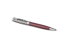 Шариковая ручка Parker Sonnet Premium Refresh RED CT, стержень: M, цвет чернил: black , в подарочной упаковке