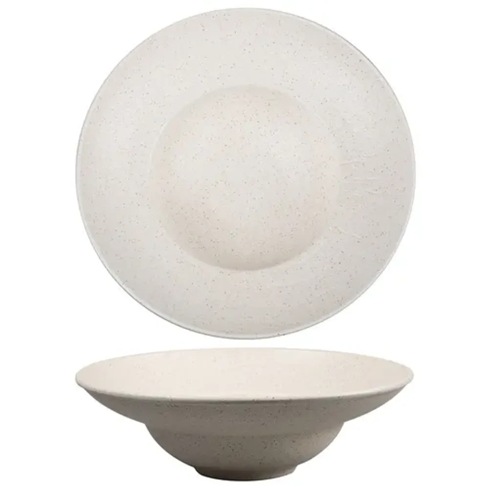 Тарелка глубокая 350 мл d 25 см h7,5 см для пасты Elephant Ivory d 25*7,5 см, P.L. Proff Cuisine [1]