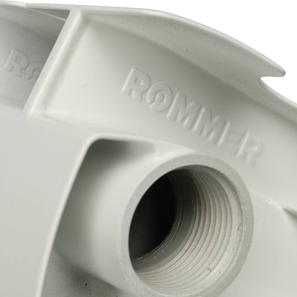ROMMER Plus 200 12 секций радиатор алюминиевый (RAL9016)