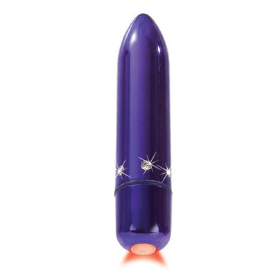 Фиолетовая вибропуля с кристаллами High Intensity Purple