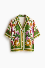Рубашка из лиоцелла с короткими рукавами - H&M