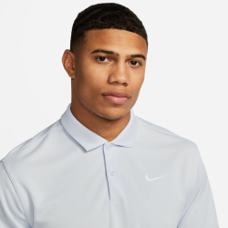 Мужское теннисное поло Nike Dri-Fit Court Solid Polo Men - White