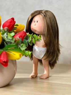 Кукла для девочки виниловая 23см Маленькая Мия без одежды (3199W2)