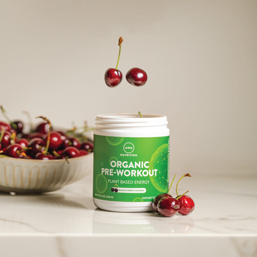 MRM Nutrition, Органический предтренировочный продукт, черная вишня, 240 г (8,5 унции)