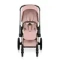 Детская коляска Cybex Priam V Style 2 в 1 Peach Pink на шасси Rosegold