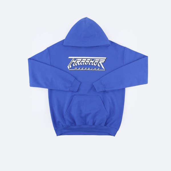 Худи Thrasher Future Logo Hood (royal) артикул: - купить в магазине Дайс