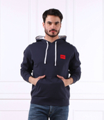 Худи Cut Logo Hoodie Hugo Bodywear - темно-синий(50490276)