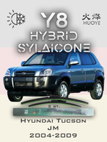 Щетки стеклоочистителя HUOYE Y8 600/400 мм на Hyundai Tucson | Hook/J-Hook