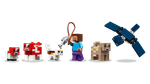 Конструктор Лего Майнкрафт Муухоморный Дом | LEGO Minecraft The Mooshroom House 21270, 500 деталей (8+)