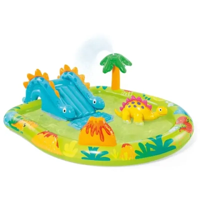 Игровой центр с бассейном Little Dino от 2 лет 191*152*58 см Intex (57166NP)