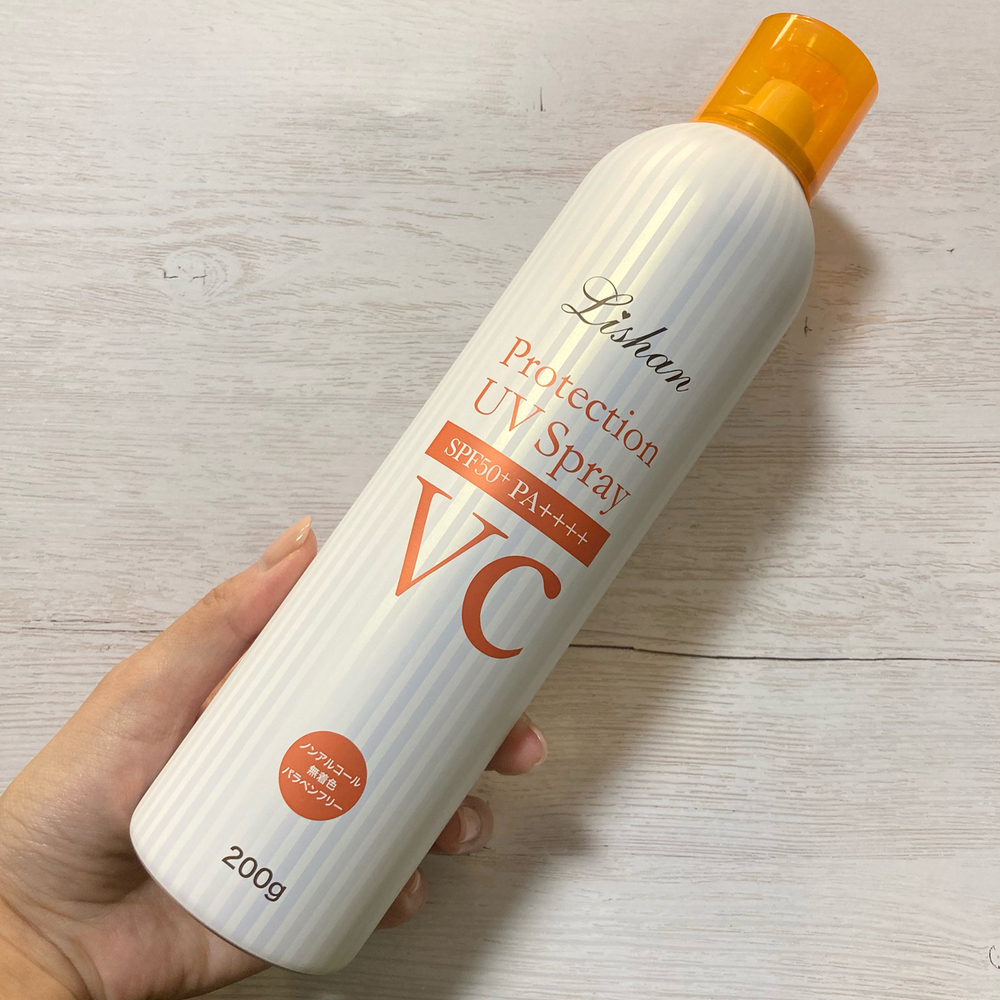 Lishan Солнцезащитный спрей с витамином С Лишан без запаха-Protection UV Spray VC SPF 50+ PA++++, 200 г