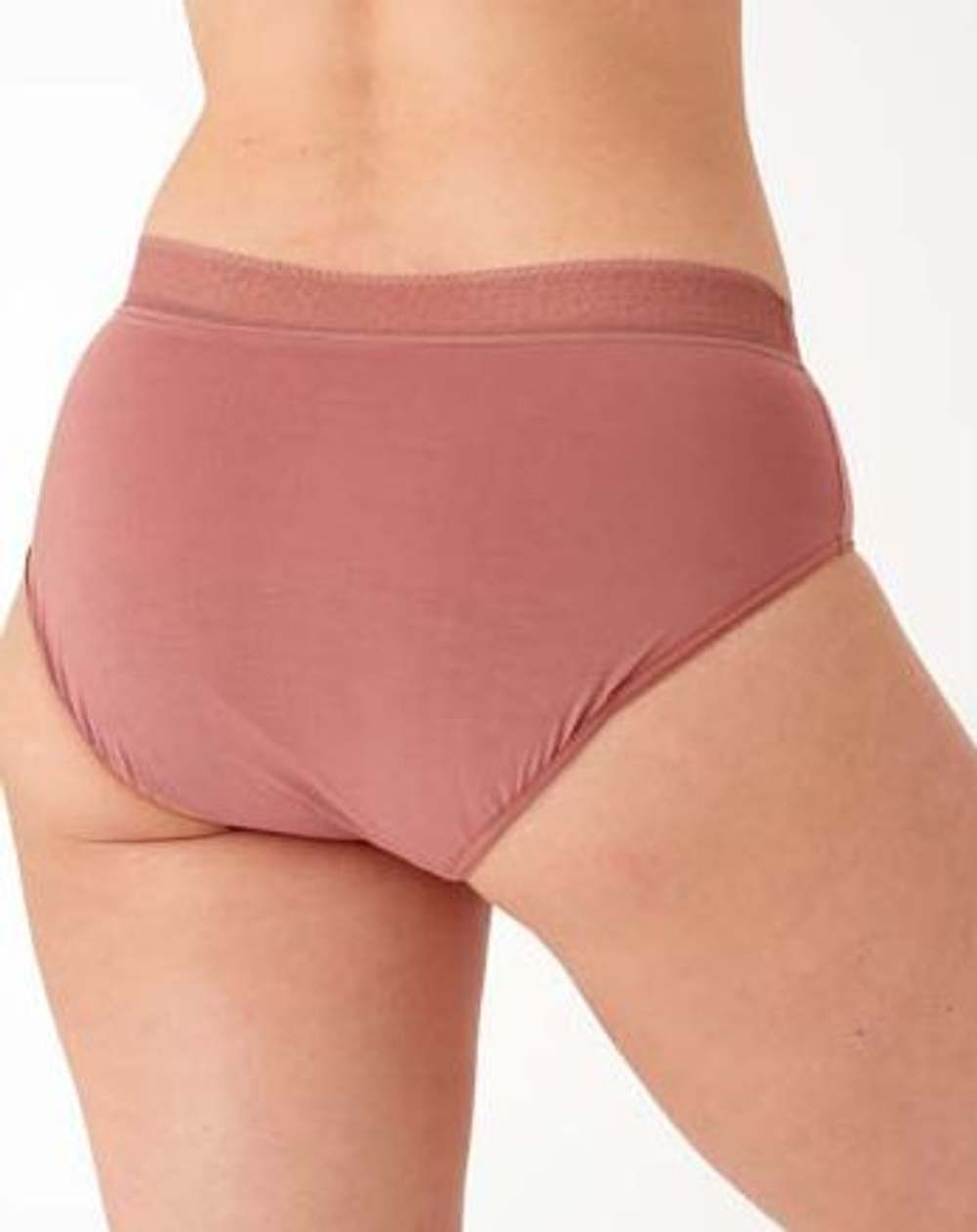 Менструальные трусы-брифы Period Pants (Размер: XS) (Цвет: грязно-розовый)