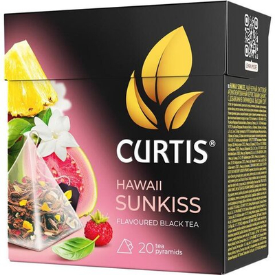 Чай в пирамидках Curtis Hawaii Sunkiss 20 шт