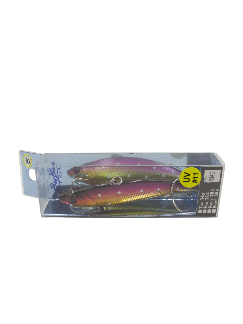Раттлин Grows Culture Bay Blue 70/ 70мм, 14гр, цвет UV#11 на щуку, окуня, судака