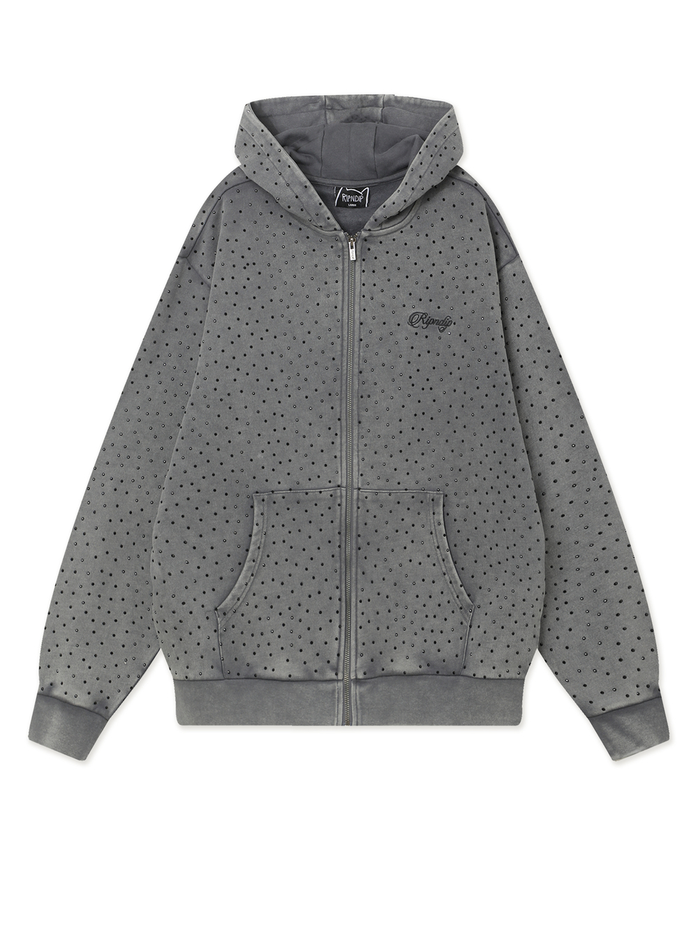 Мужская Толстовка Ripngems Zip Up