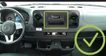 Магнитола для Mercedes-Benz Sprinter W907 2018-2025 (ШГУ монохром) - Teyes CC4-PRO монитор 13" 2K QLED на Android 13, Быстрейшая, Snapdragon 778G, ИИ, CarPlay, DSP, 4G SIM-слот