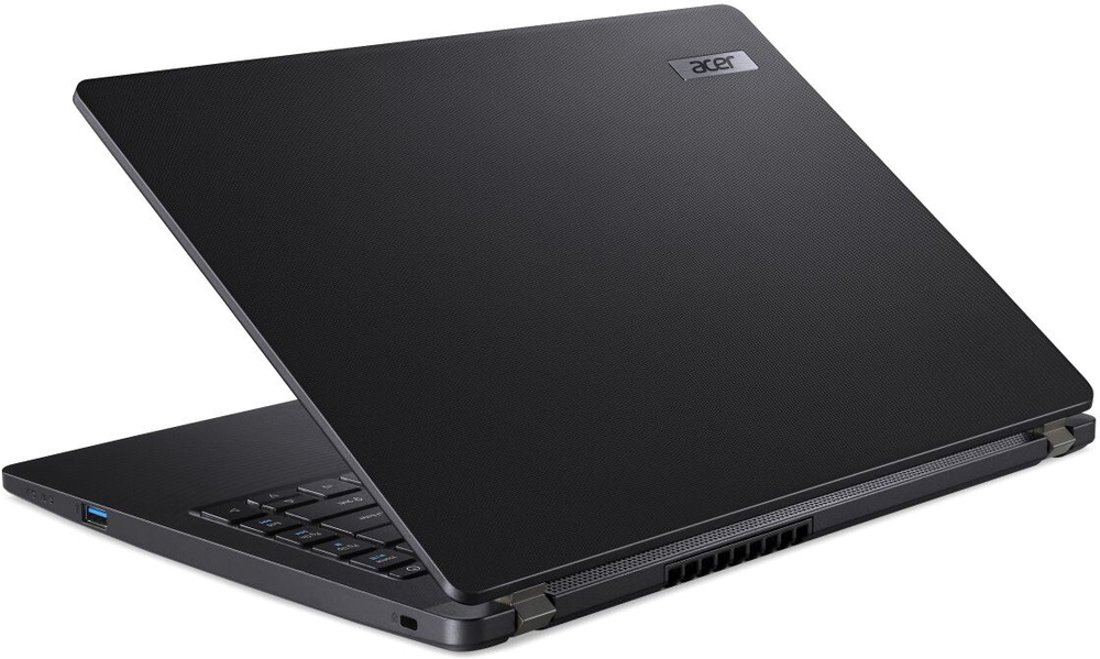 Ноутбук Acer TravelMate P2 TMP214-52-335A 14 1920x1080 (Full HD), Intel Core i3 10110U 2100MHz, SODIMM DDR4 4GB, HDD 1TB, Intel UHD Graphics, Bluetooth, Wi-Fi, FPR, noDVD, 3cell, Чёрный, Windows 10 Pro 64, NX.VLHER.00P