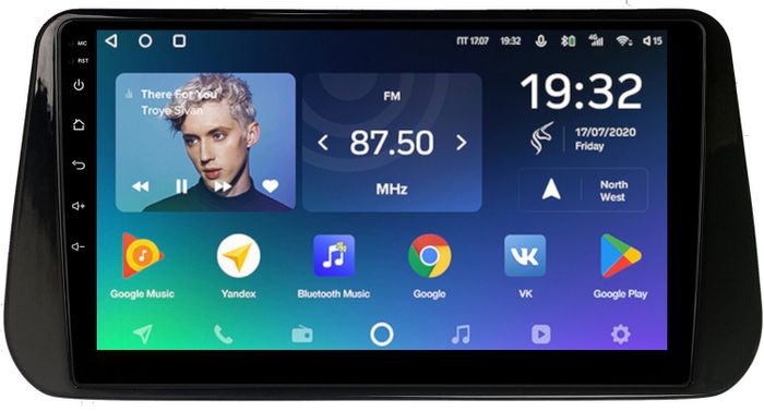Магнитола для Hyundai Santa Fe 4 2020-2023 (прямое подключение к штатному усилителю) - Teyes CC2 PLUS монитор 10.1" QLED, Android 10, Быстрая, SIM-слот