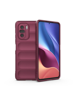 Противоударный чехол Flexible Case для Poco F3