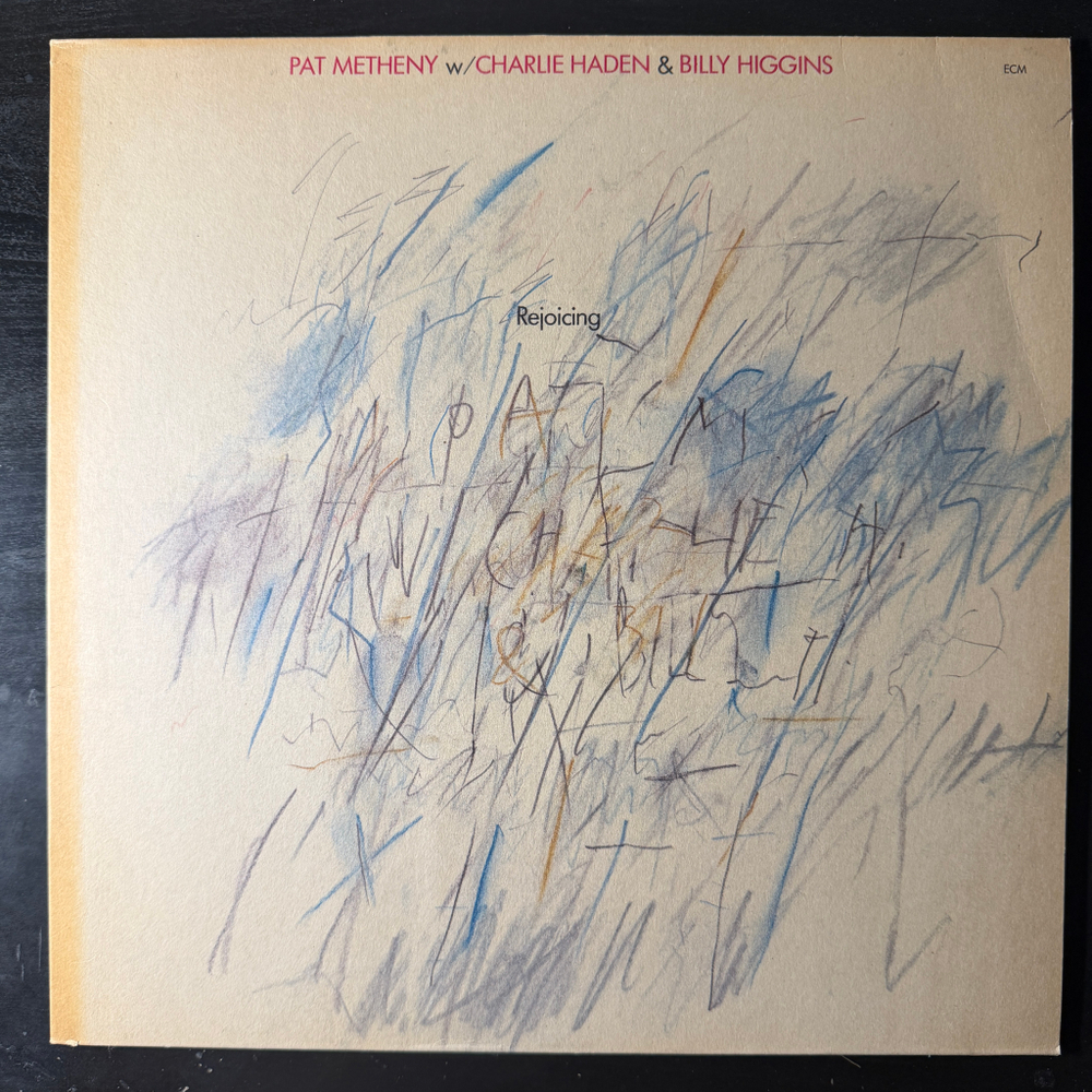 Pat Metheny w/ Charlie Haden & Billy Higgins ‎– Rejoicing (Германия 1984г.) ECM