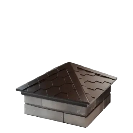 Полимерные крышки забора