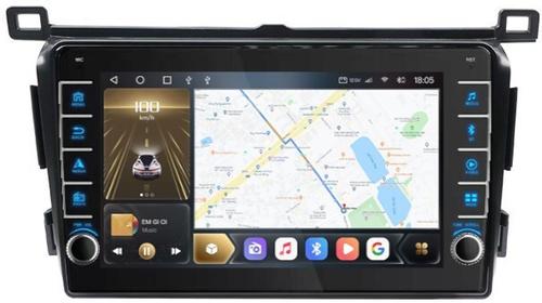 Магнитола для Toyota RAV4 XA40 2012-2019 - Kuberg OL-9607 (кнопки и крутилки), Android 12, Быстрая, CarPlay, 4G SIM-слот