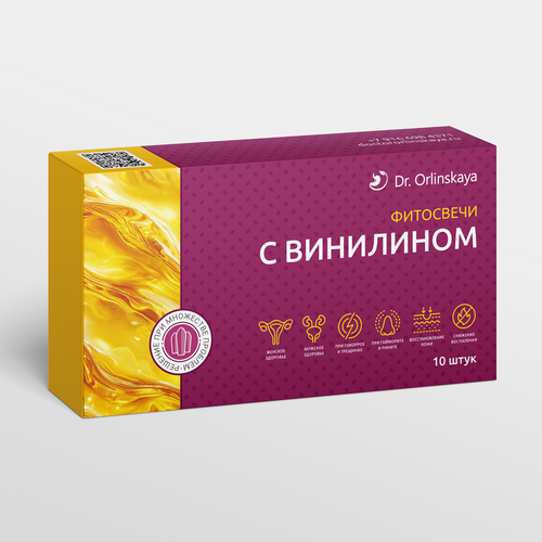 Фитосвечи Орлинской с винилином.