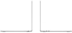 Ноутбук Apple MacBook Air A2681 M2 8 core 16Gb SSD256Gb/8 core GPU 13.6" Retina (2560x1664) macOS silver WiFi BT Cam (MC7V4HN/A)