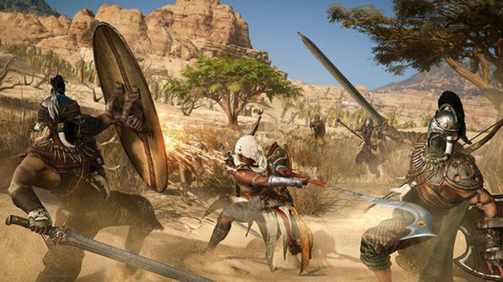 Assassin's Creed: Истоки (Origins) (диск для Xbox One/Series X, полностью на русском языке)
