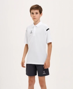 Поло CAMP 2 Poly Polo, белый, детский