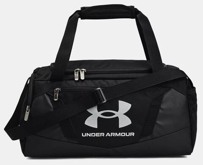 Сумка спортивная Under Armour Undeniable 5.0 Duffle XS - black/metalic silver