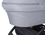 Коляска модульная 2в1 Baby shell (BBS-19 Light grey/Светло серый/черная рама)
