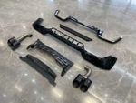Диффузор заднего бампера в стиле X3M с насадками на выхлоп для BMW X3 Рестайлинг G01 2022+ БМВ