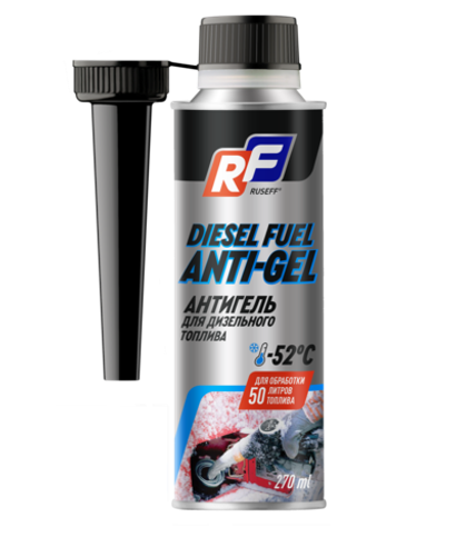 Антигель диз. топлива Ruseff на 50л  (270мл)