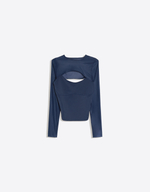 Женский спортивный топ-болеро из сетки - BERSHKA