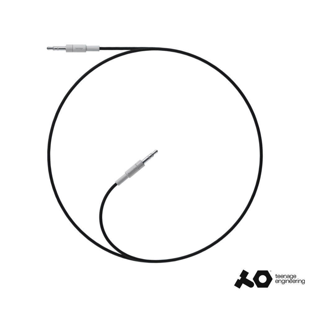 Teenage Engineering Textile Audio Cable 3.5 mm - 3.5 mm
