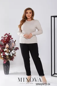 Водолазка 23-34-бежевый Minova