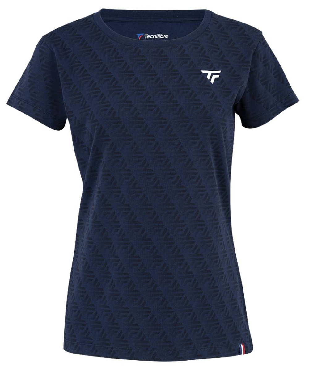 Женская теннисная футболка Tecnifibre Women Graphic Stretch
