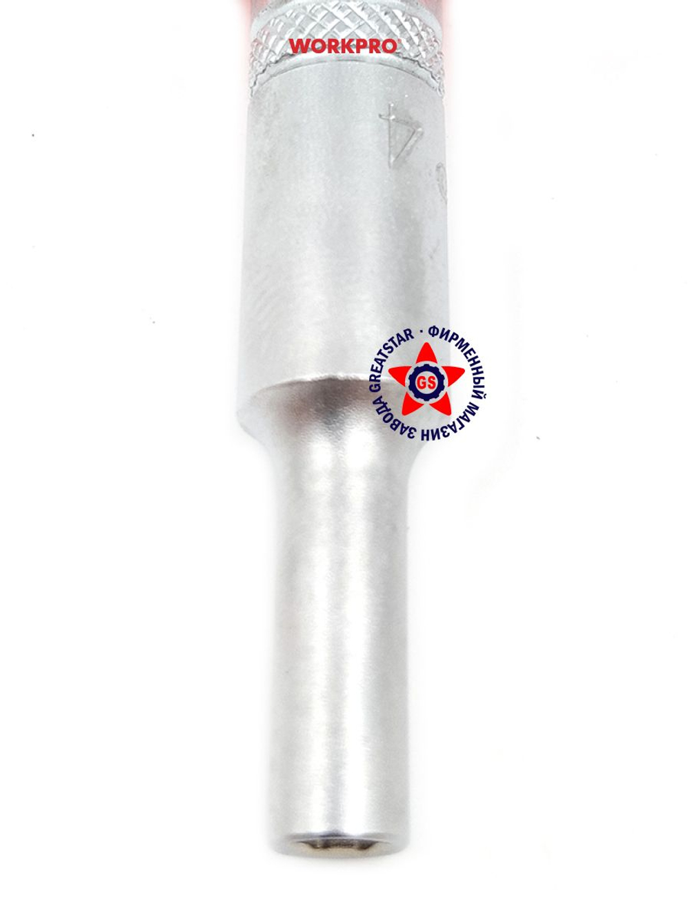 Торцевая головка глубокая 1/4" 4 мм WP274012