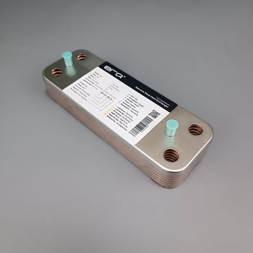 Теплообменник ГВС 14 пластин 156 мм  для котлов BAXI, KENTATSU, BUGATTI ECO арт. 5653680