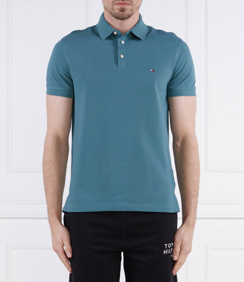 Поло Tommy Hilfiger - морской(MW0MW17771)